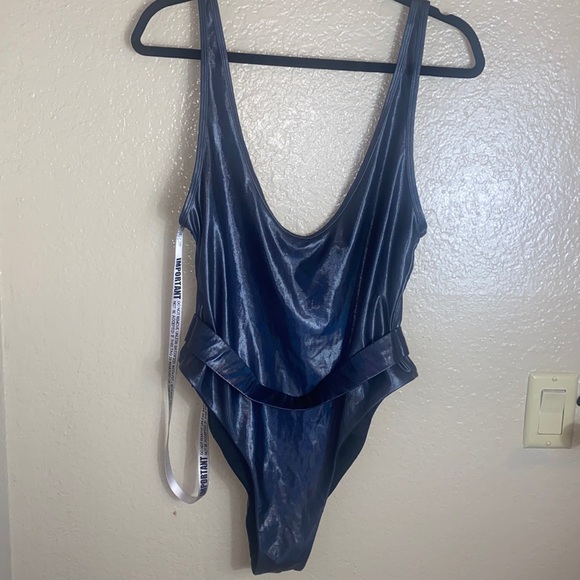 COPY - House of CB nereid iridescent grey one piece NWT large - Picture 4 of 8